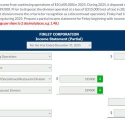 Finley income corporation homeworklib be4 continuing studying