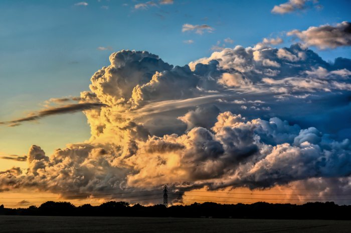 Storm night sky cloud weather dawn thunderstorm sunset thunder evening dusk atmosphere cumulus lightning phenomenon afterglow darkness meteorological pxhere