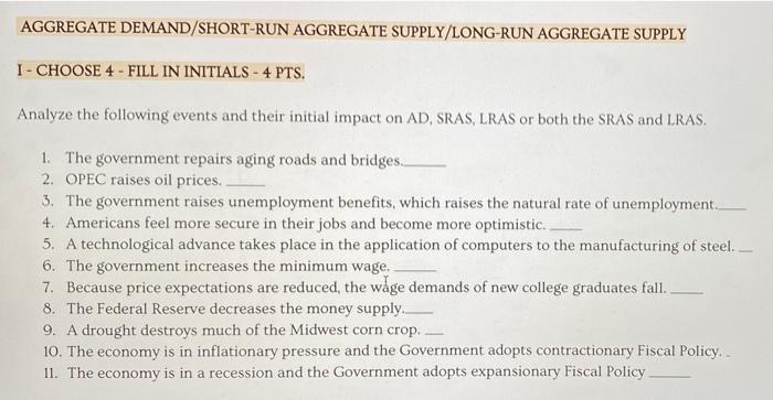 Run aggregate supply long demand short economics macroeconomics equilibrium employment curve graph output economy natural when principles text price level