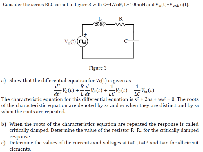 In analyzing a series rlc circuit the reference is the